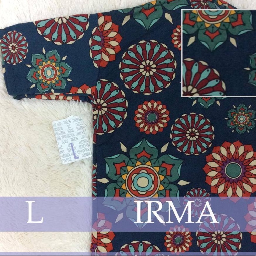 LuLaRoe Irma Large NWT